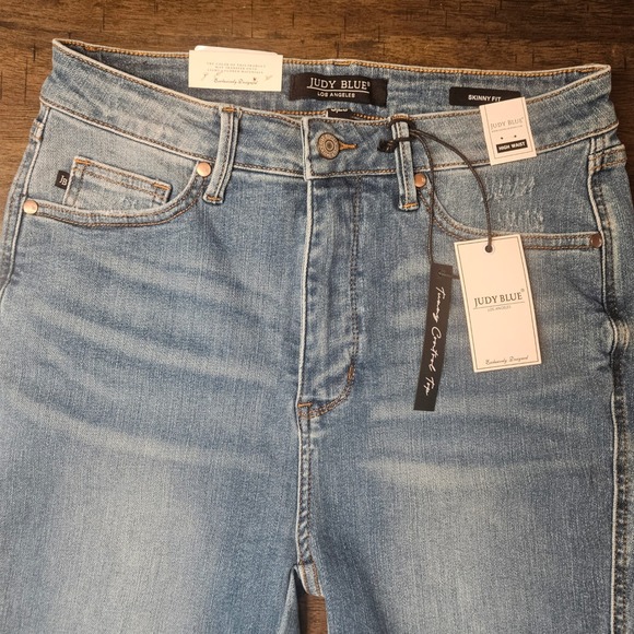 Judy Blue Tummy Control High Waist Skinny Jeans NWT 9/29 JB88538 - Picture 2 of 9